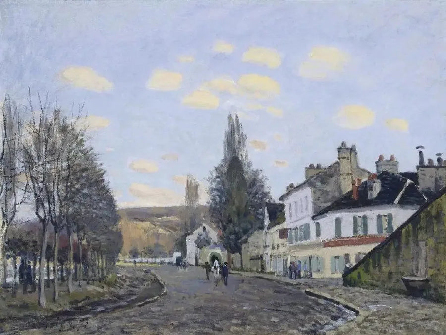 Road from Saint-Germain to Marly-le-Roi - Alfred Sisley
