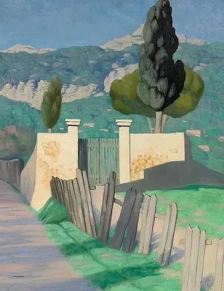 Route de Sainte-Anne et le Faron - Félix Vallotton