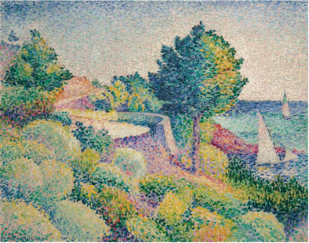 Lavender Road from Saint-Clair - Henri-Edmond Cross