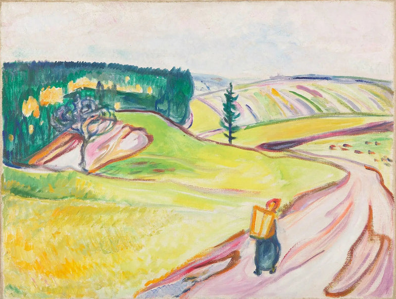 Route in Thuringia - Edvard Munch