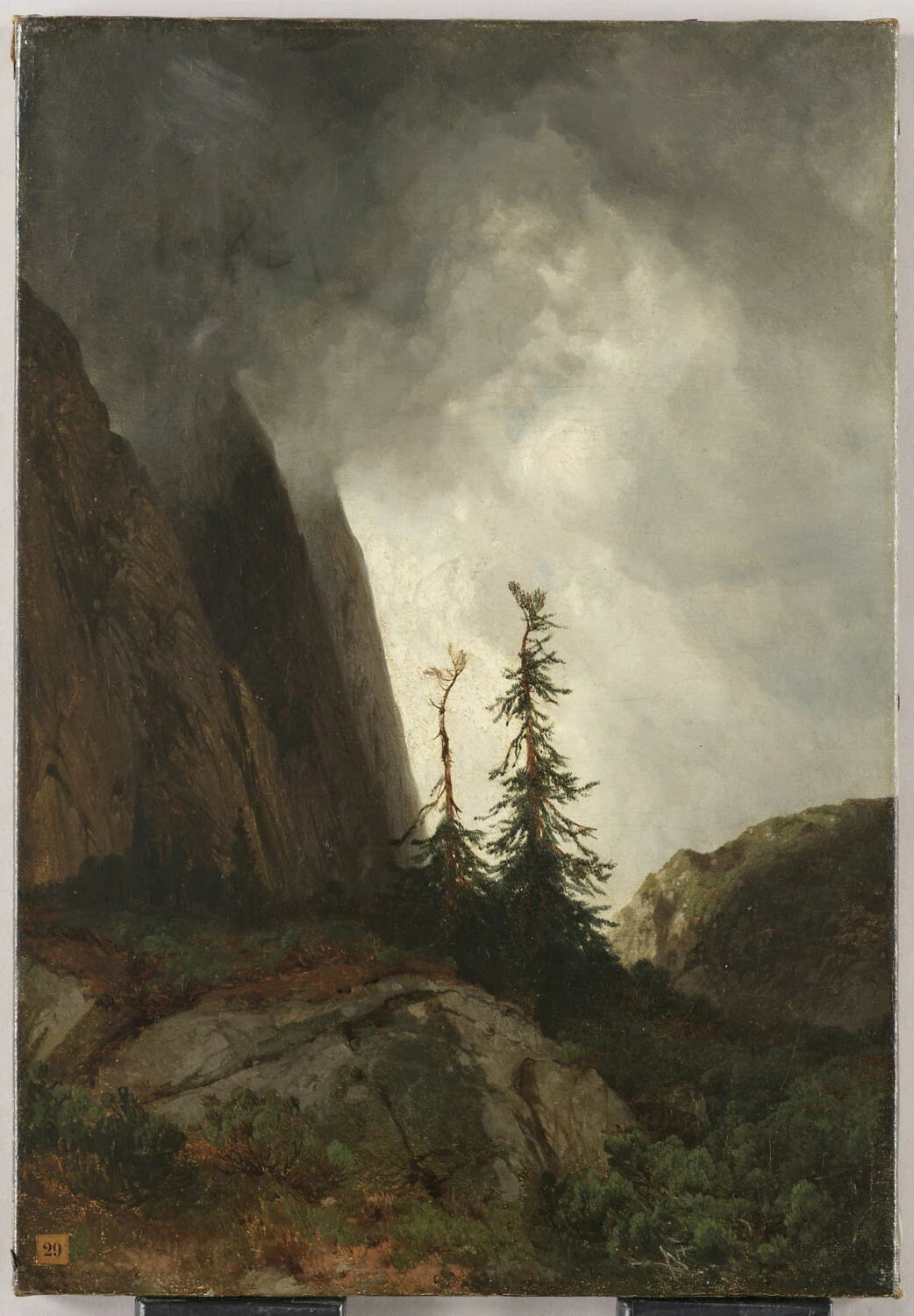 Route du Grimsel (canton de Berne) - Alexandre Calame
