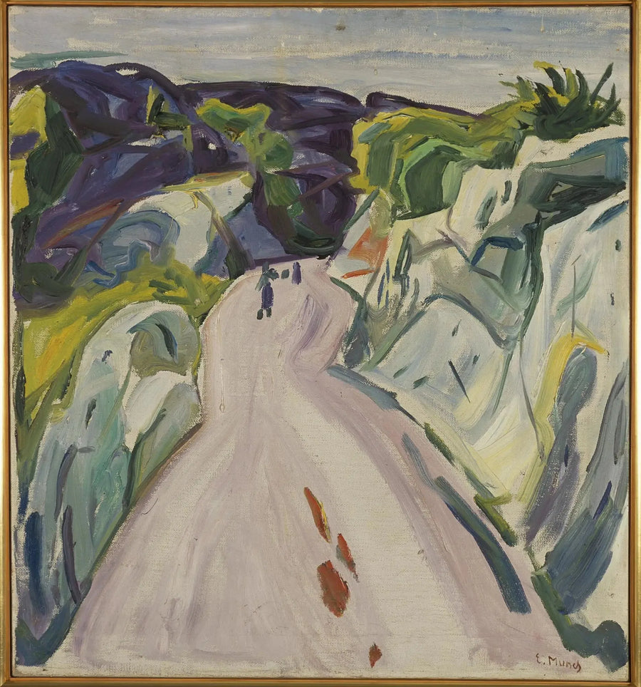 Road near Kragerø - Edvard Munch