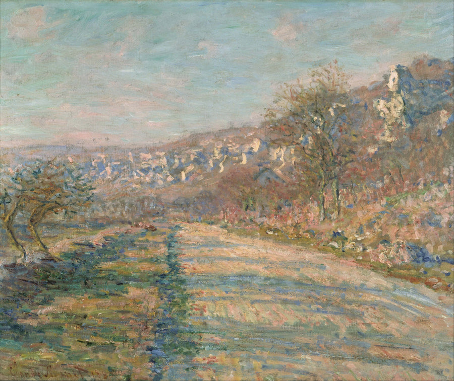 The Route de La Roche-Guyon W582 - Claude Monet