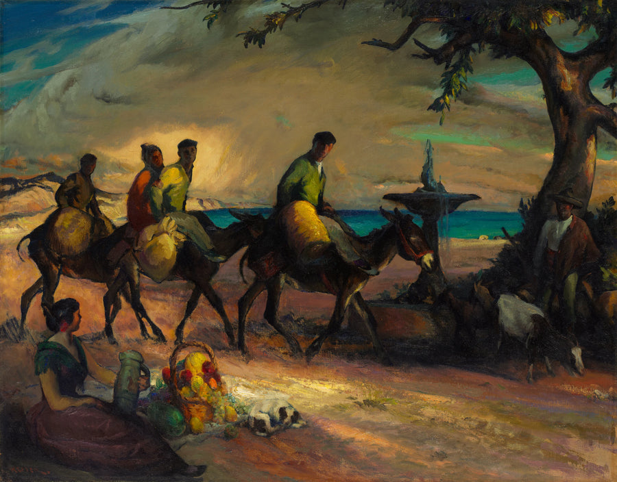 La route vers la mer - Henry Keller