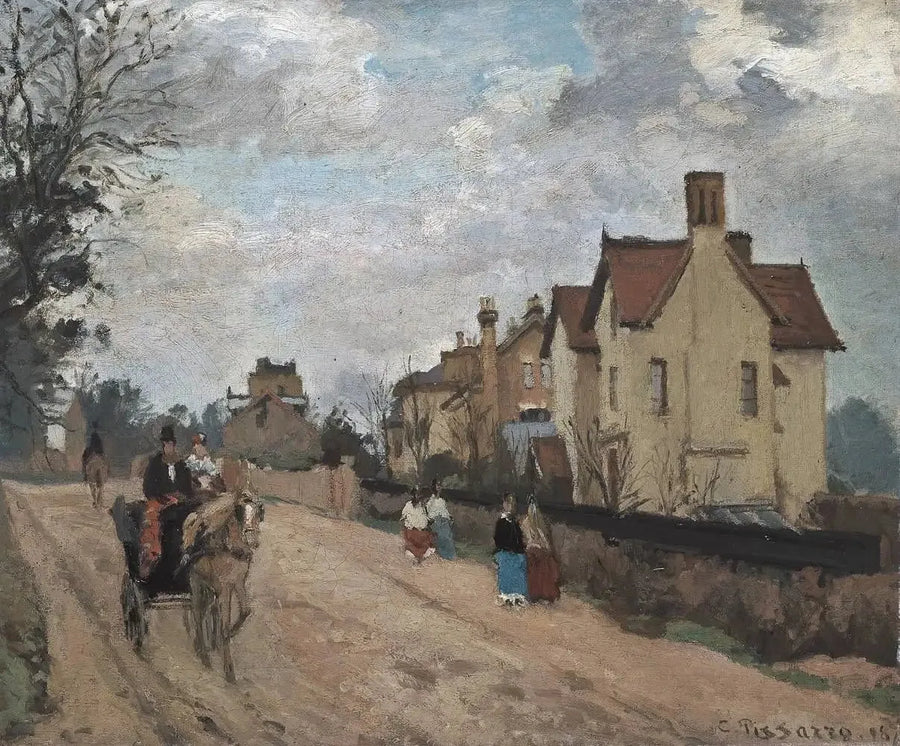 Street in Upper Norwood - Camille Pissarro