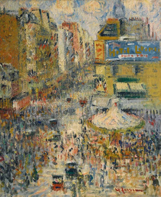 RUE DE CLIGNANCOURT, SUN, LE QUATORZE JUILLET - Gustave Loiseau