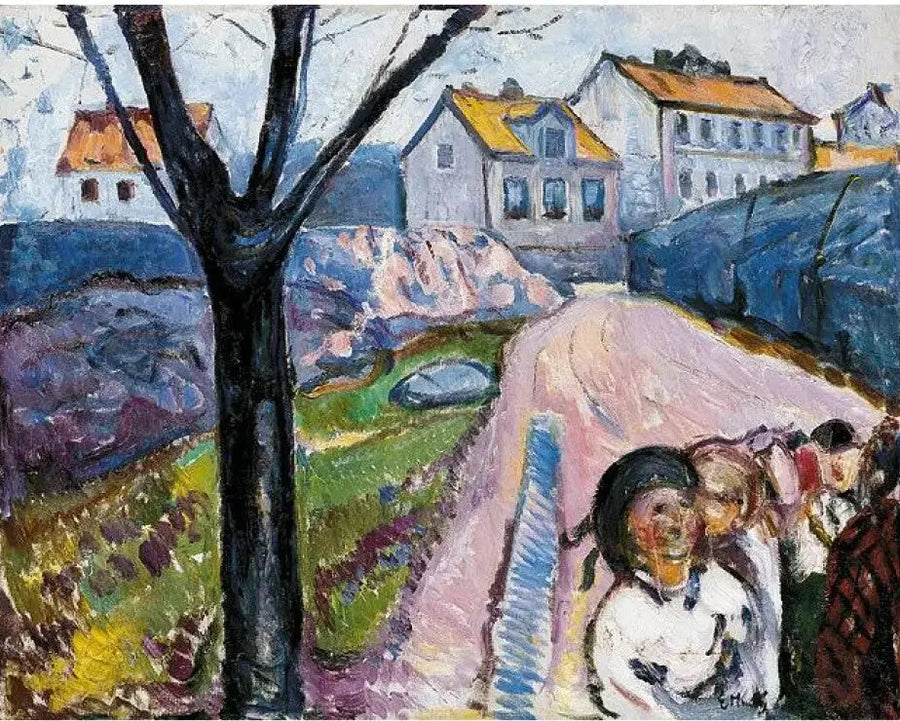 Kragerø Street - Edvard Munch