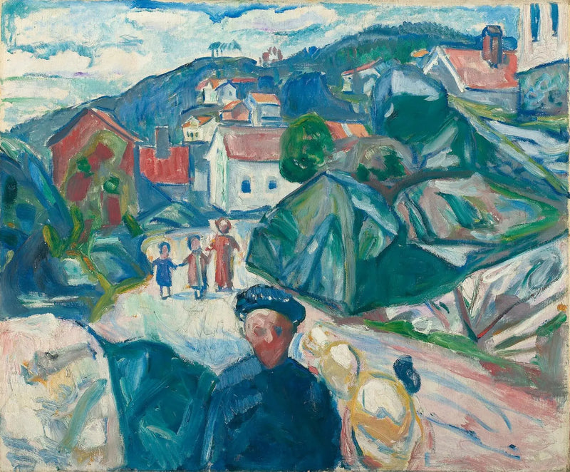 Kragerø Street - Edvard Munch