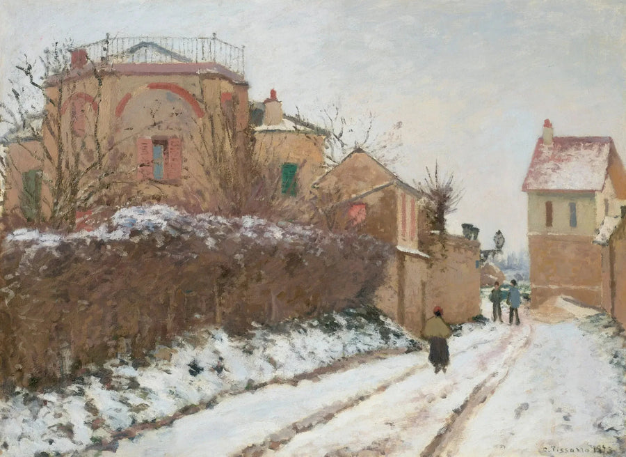 Citadel Street, Pontoise - Camille Pissarro
