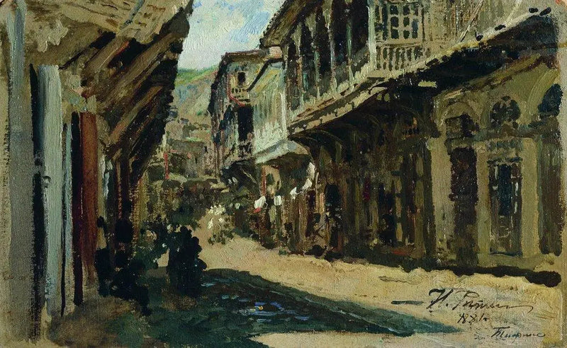 Tiflis Street - Ilya Repin