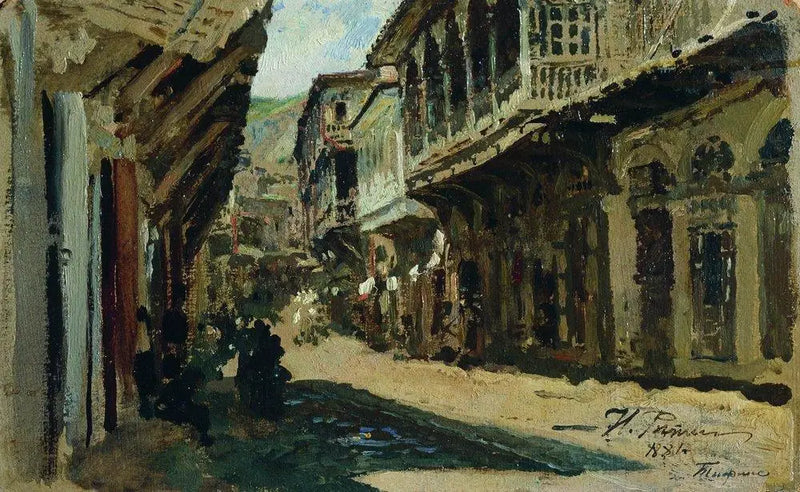 Tiflis Street - Ilya Repin