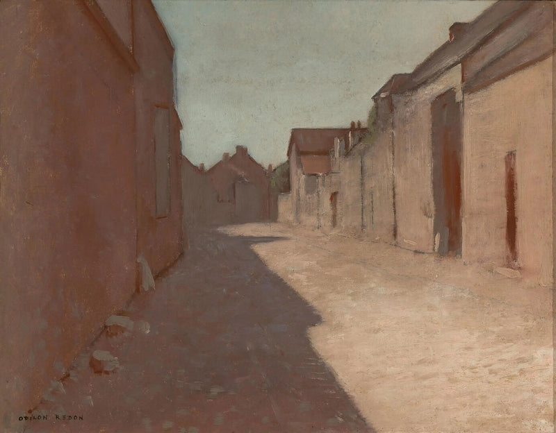Village Street - Odilon Redon