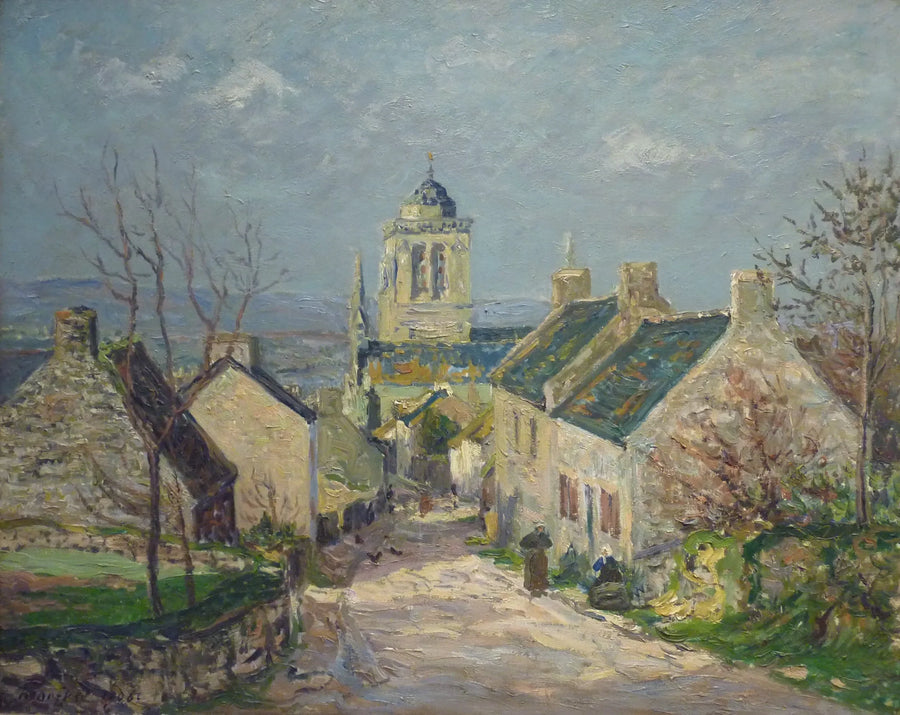 descending street → Locronan - Maxime Maufra