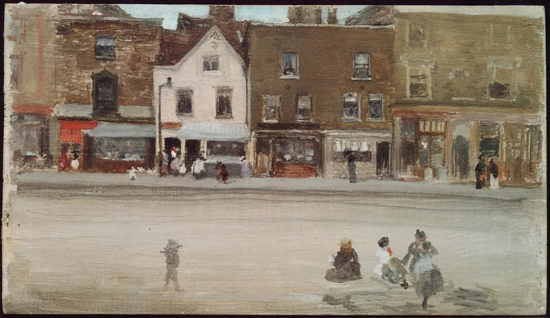Old Chelsea Street - James Abbott McNeill Whistler