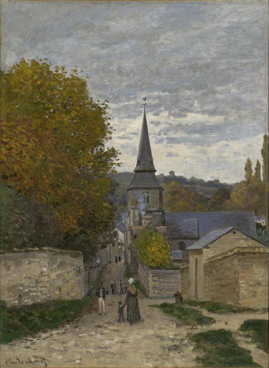 rue de Sainte-Adresse - Claude Monet