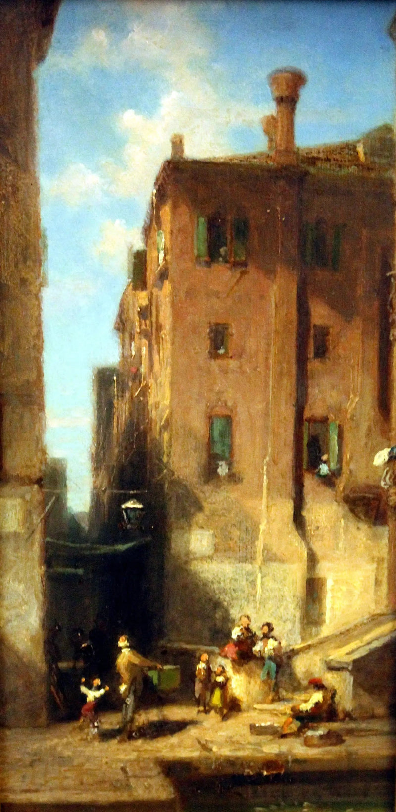 Venice Street - Carl Spitzweg