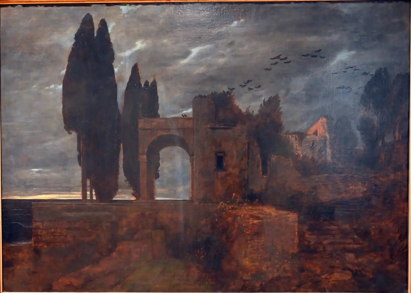 Ruin of a Villa near the Sea - Arnold Böcklin