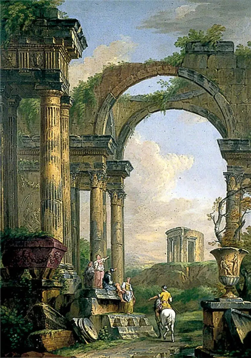 Classical Ruins - Giovanni Paolo Panini