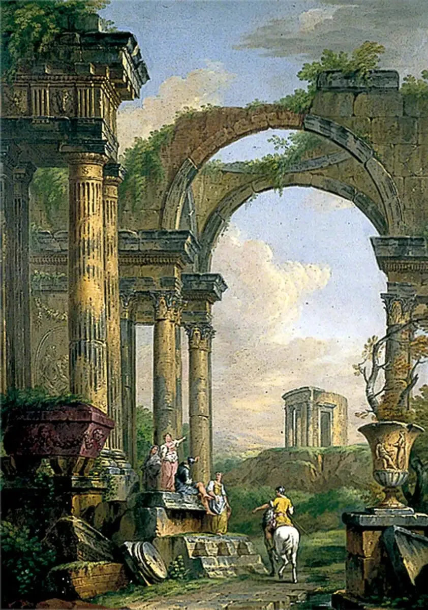 Classical Ruins - Giovanni Paolo Panini