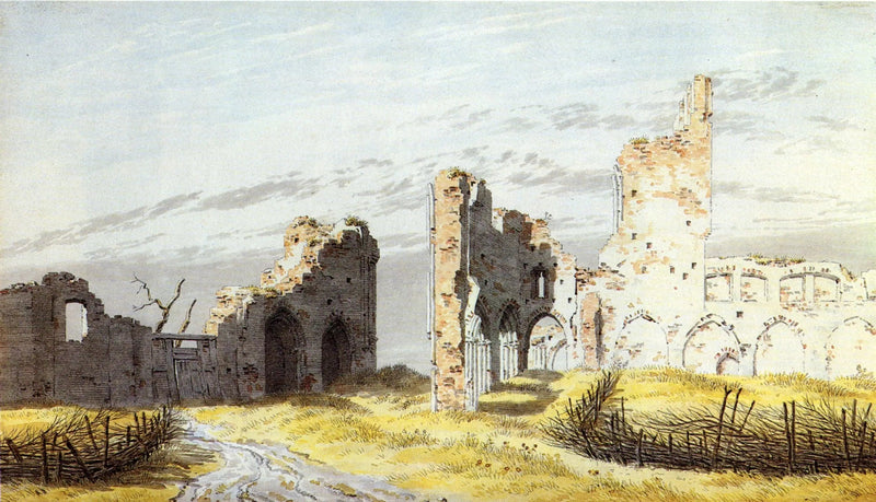 ruins of the Abbey of Eldena - Caspar David Friedrich