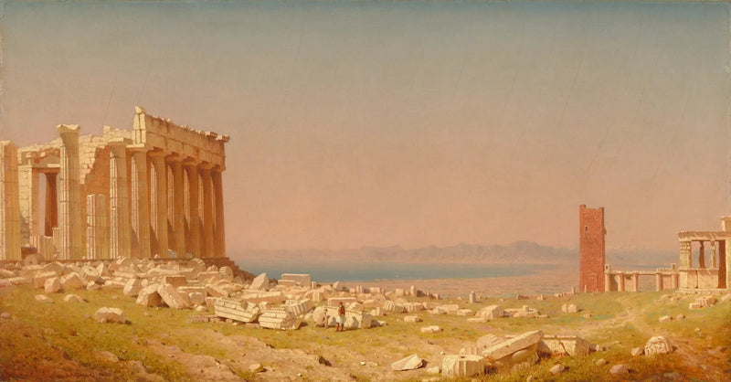 Ruins of the Parthenon - Sanford Robinson Gifford