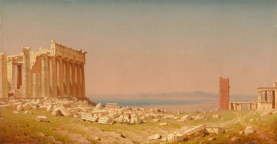 Ruins of the Parthenon - Sanford Robinson Gifford