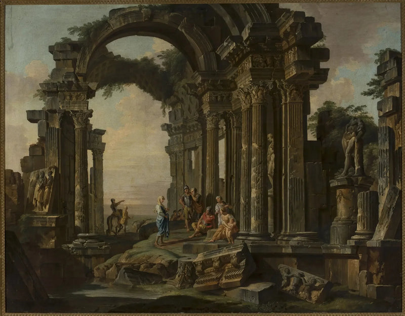 Roman Ruins - Giovanni Paolo Panini