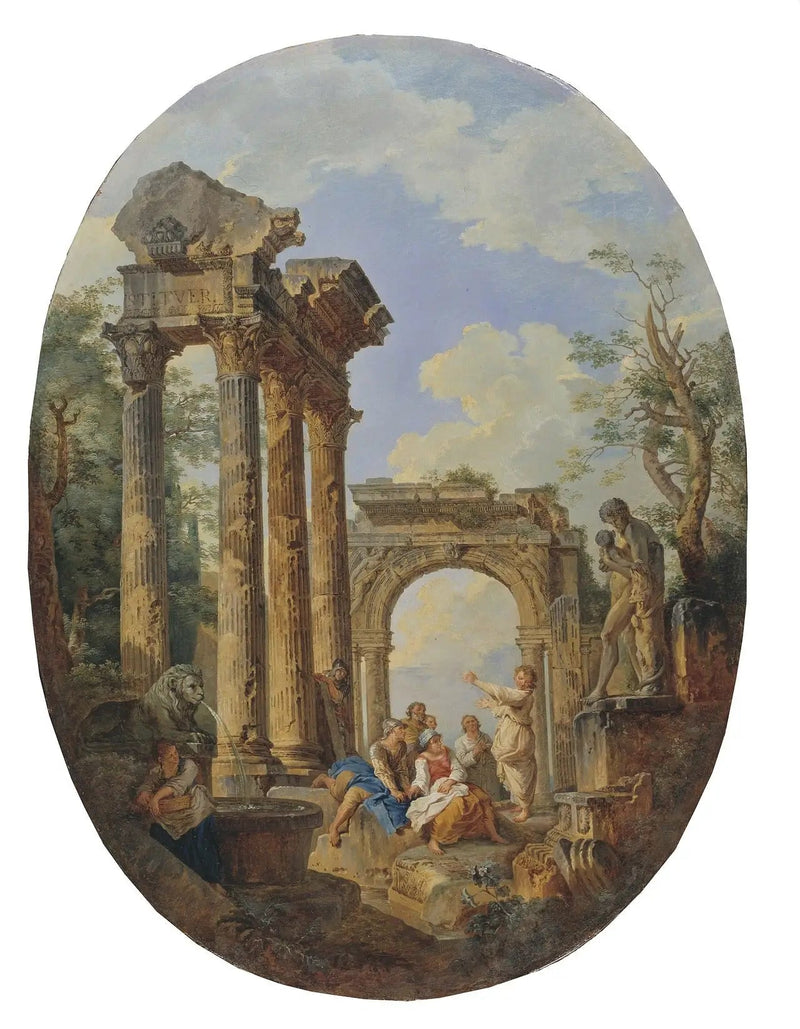 Roman Ruins - Giovanni Paolo Panini