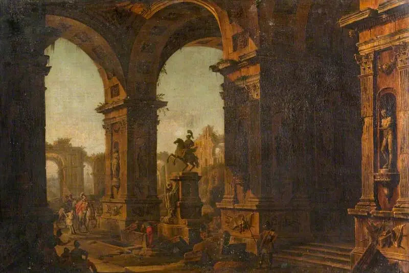 Roman Ruins - Giovanni Paolo Panini