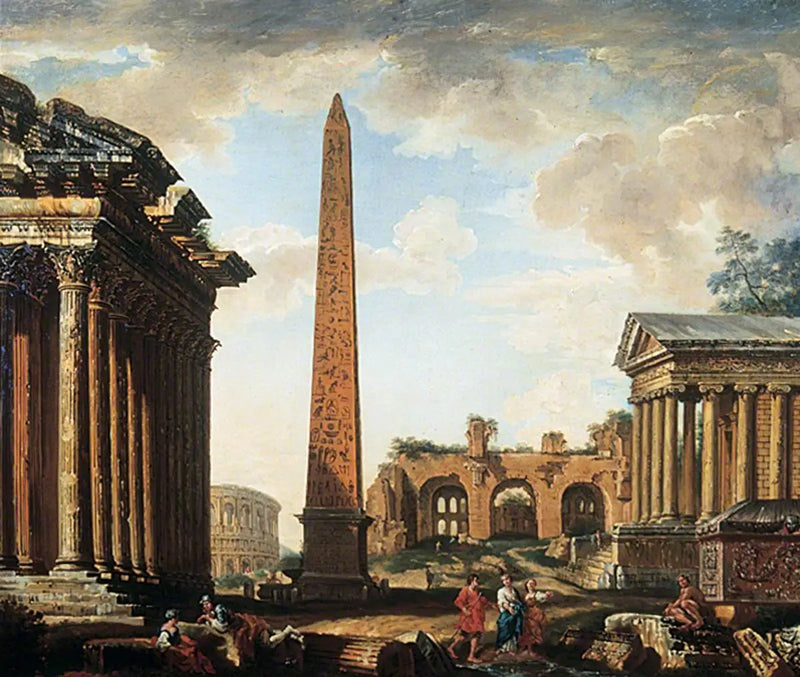 Roman Ruins - Giovanni Paolo Panini