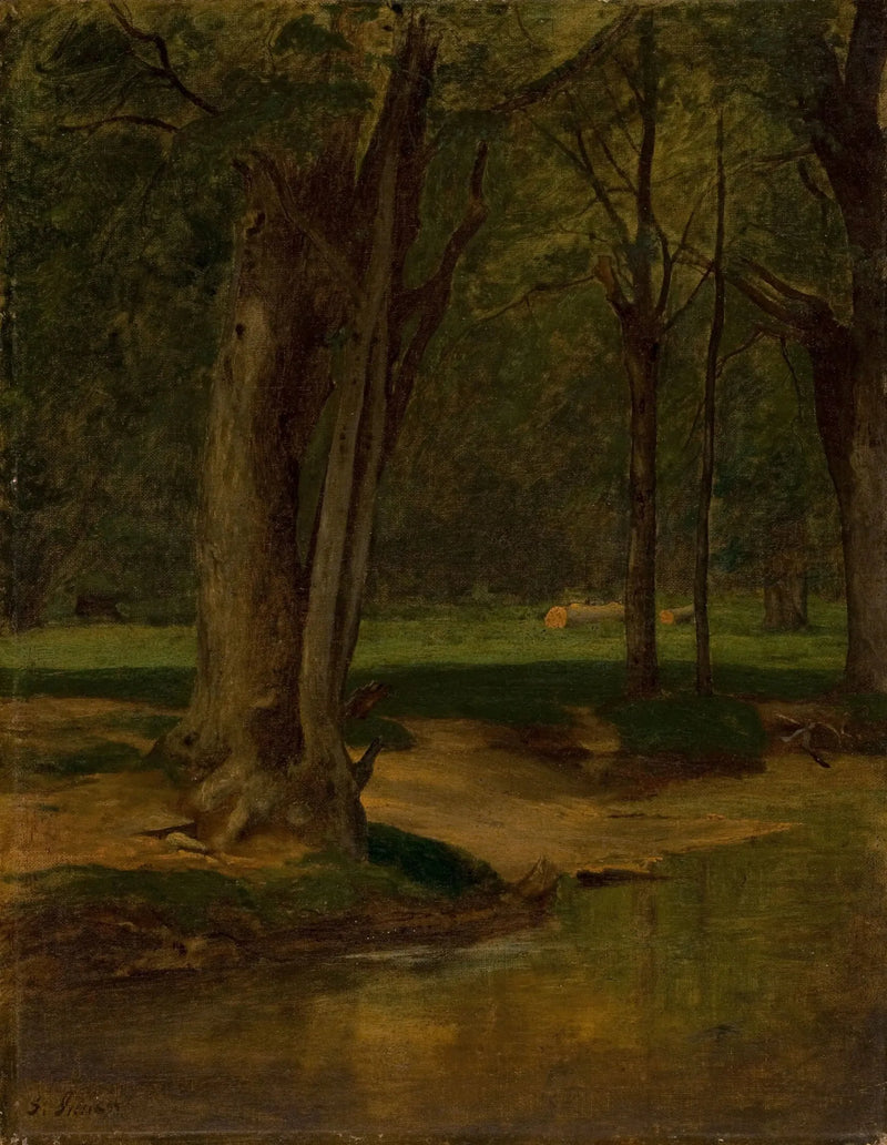 Trout Stream, North Conway - George Inness