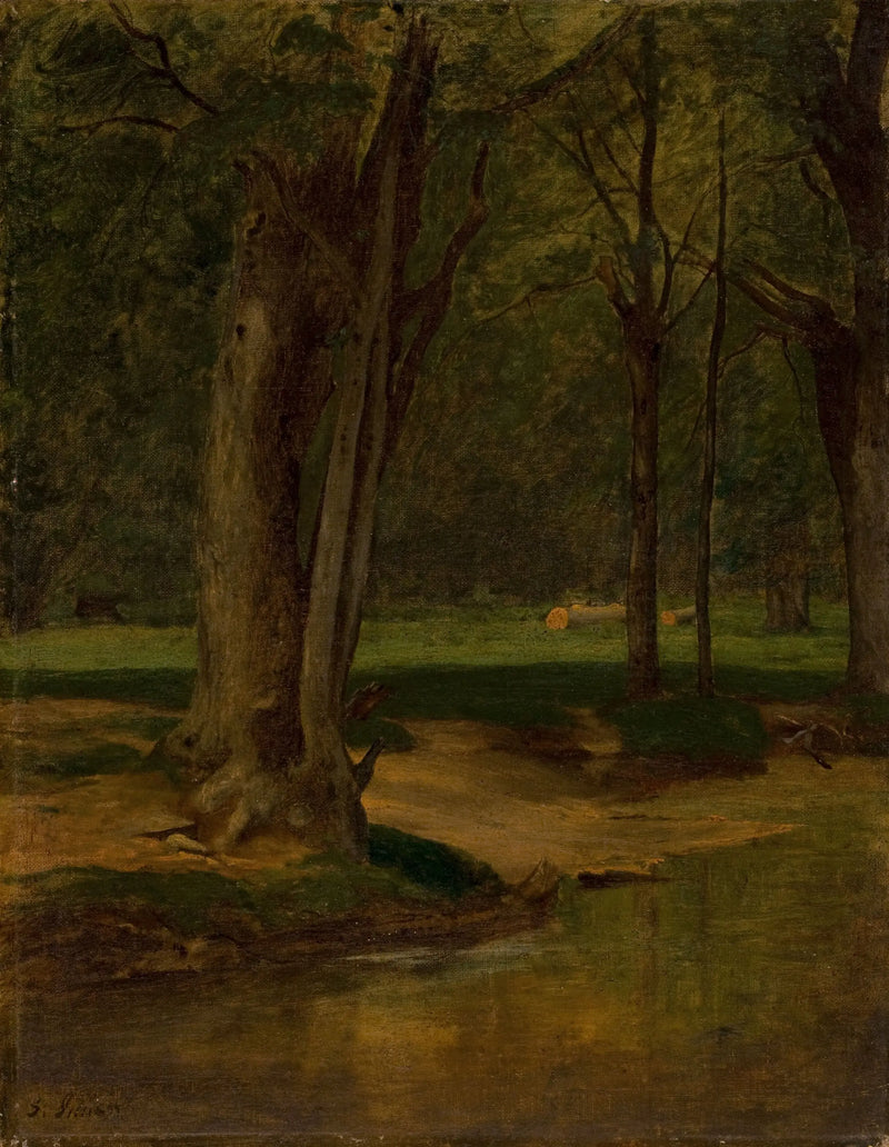 Trout Stream, North Conway - George Inness