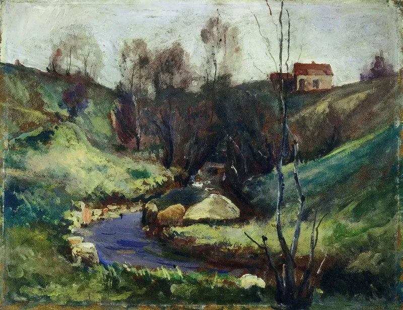 Stream in Spring - Edvard Munch
