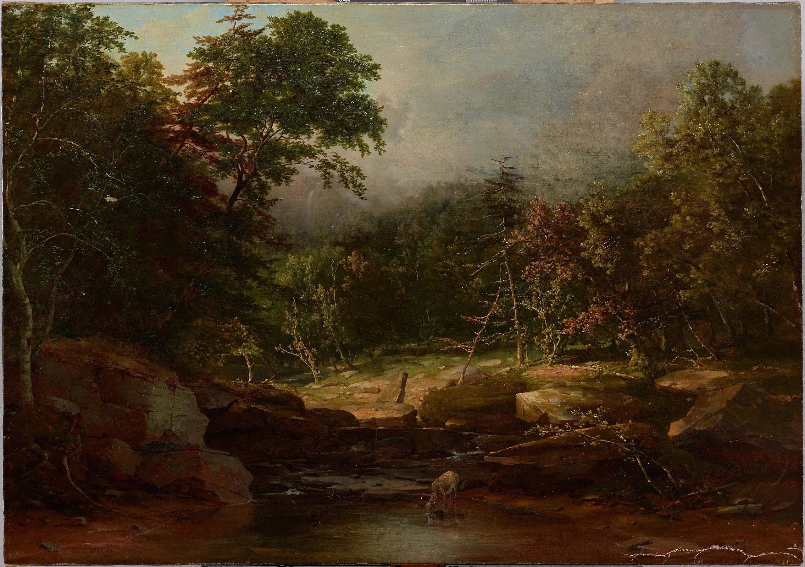 Ruisseau dans les montagnes - George Inness - Alpha Reproduction