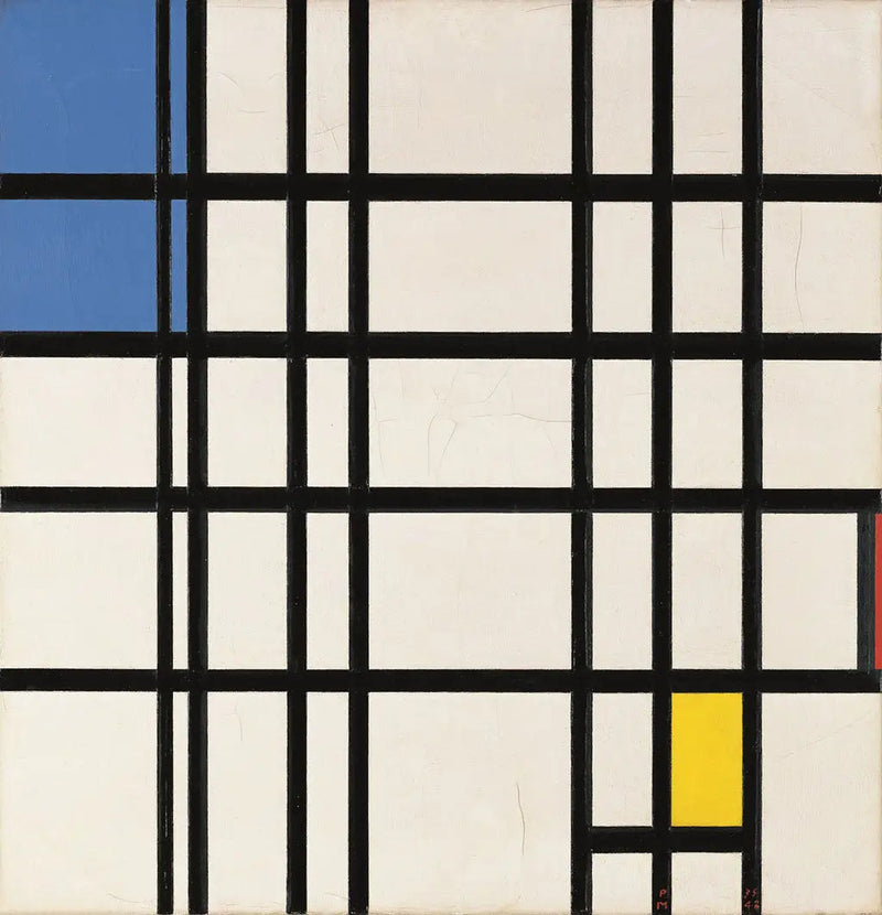 Rhythm of Straight Lines (and Color?) - Piet Mondrian