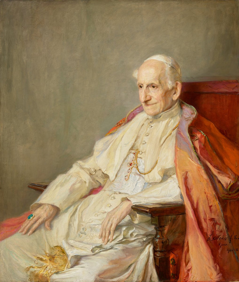 His Holiness Pope Leo XIII - Philip de László