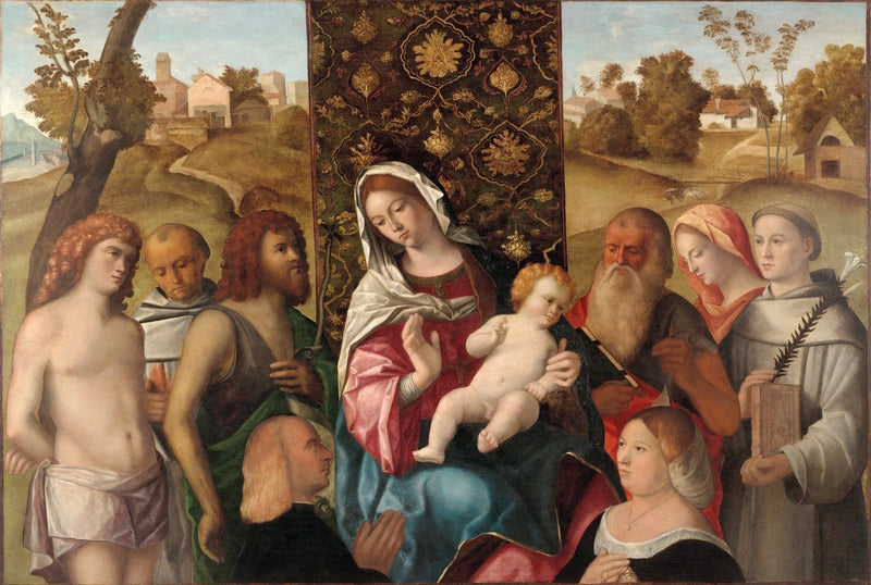 Sacra Conversazione with Donors - Cima da Conegliano