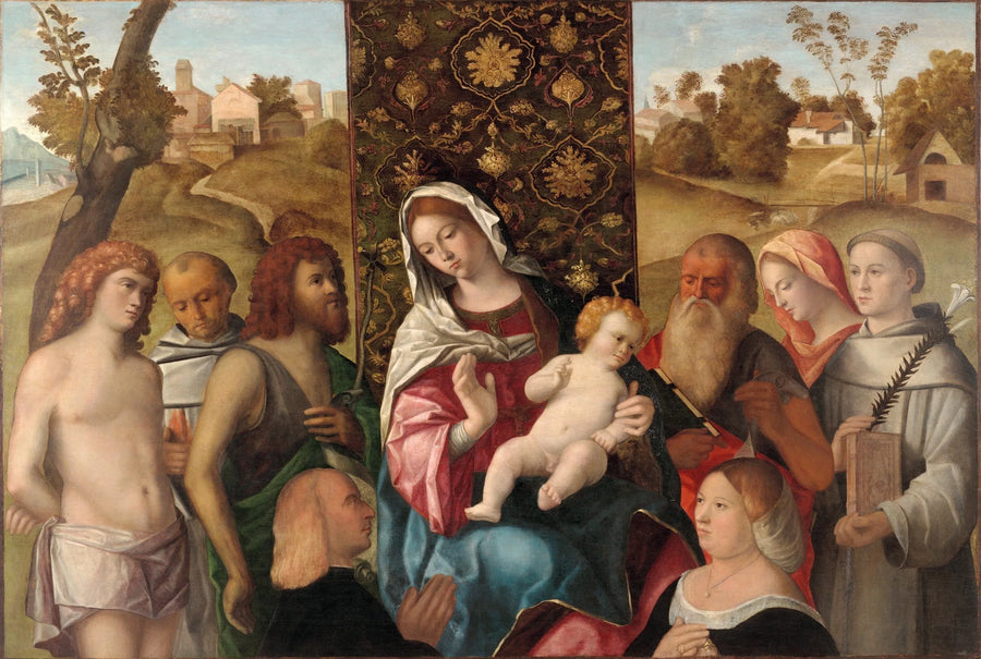 Sacra Conversazione with Donors - Cima da Conegliano