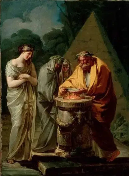 Sacrifice to Vesta - Francisco de Goya