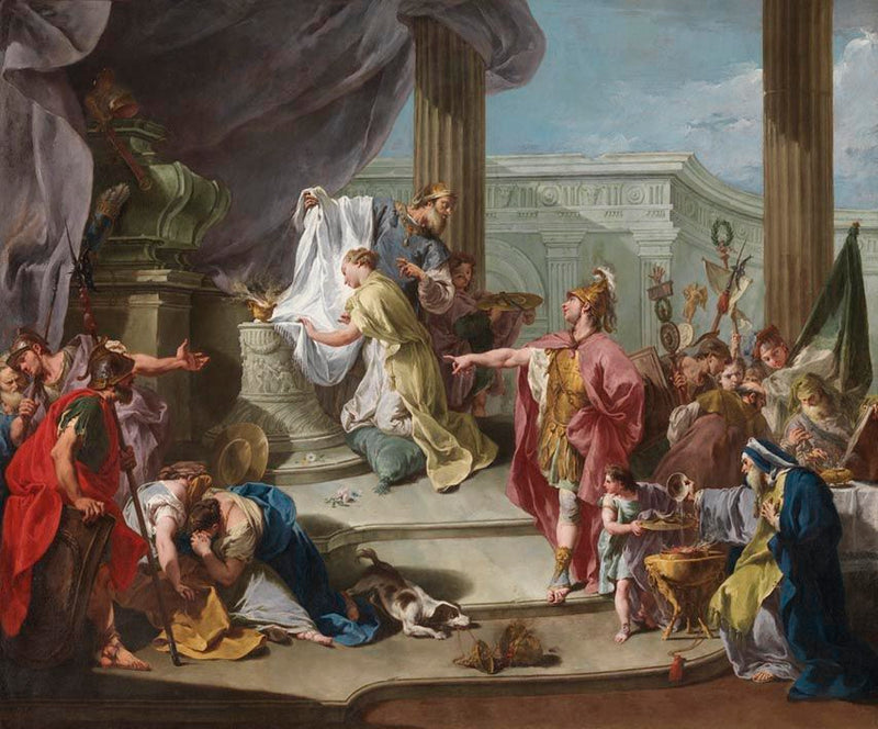 Sacrifice de la Polyxène - Giovanni Battista Pittoni