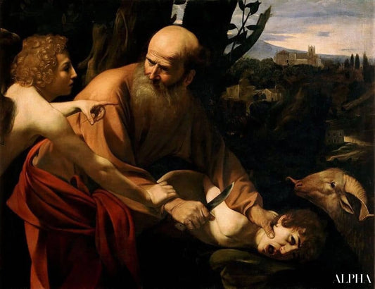 Sacrifice d’Isaac - Caravaggio Reproductions de tableaux à la peinture à l’huile