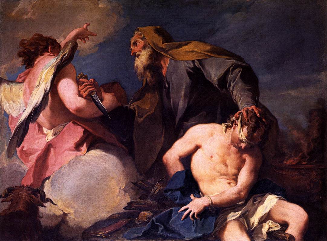 Sacrifice d’Isaac - Giovanni Battista Pittoni - Alpha Reproduction