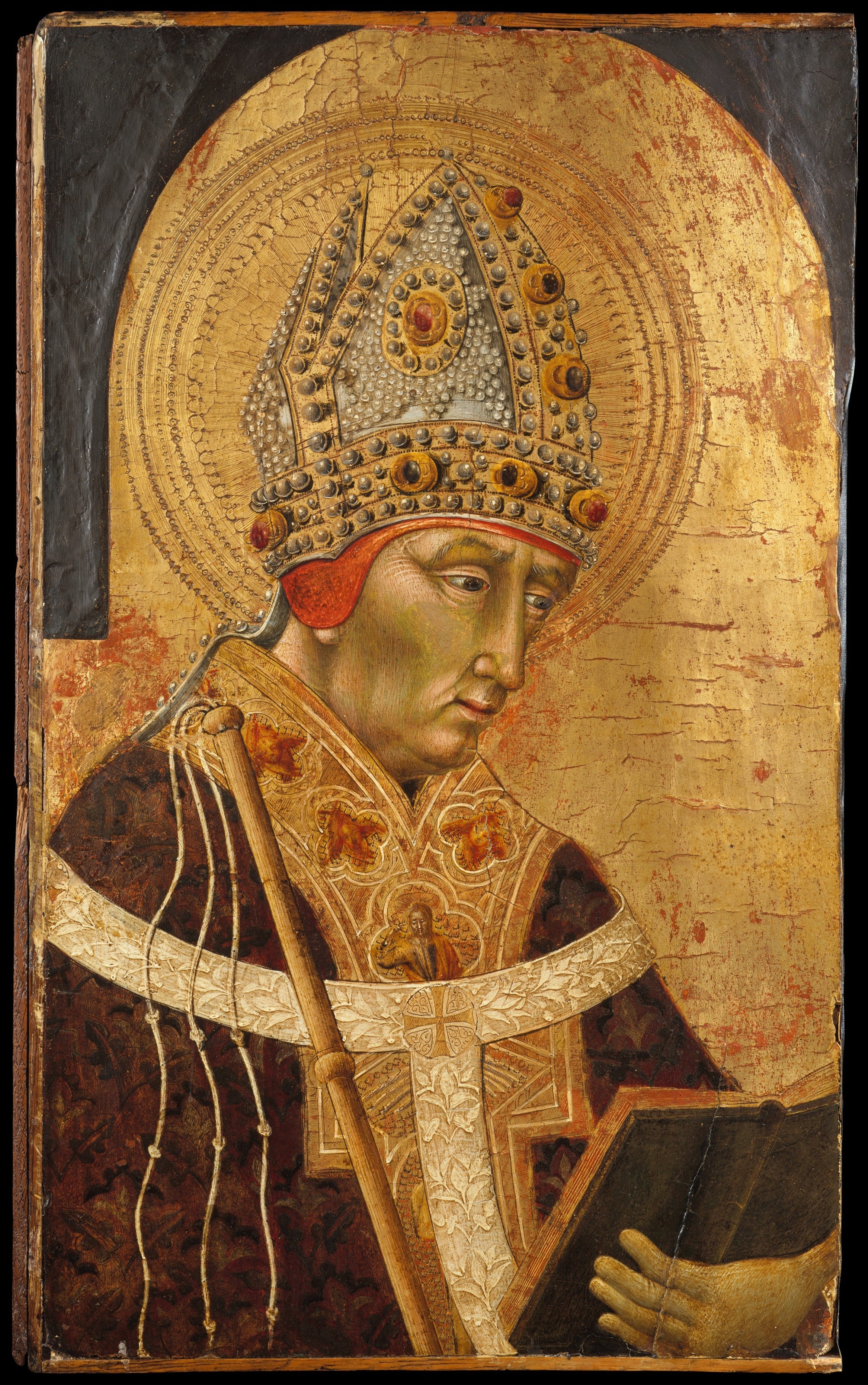 Saint Ambroise - Giovanni di Paolo - Alpha Reproduction