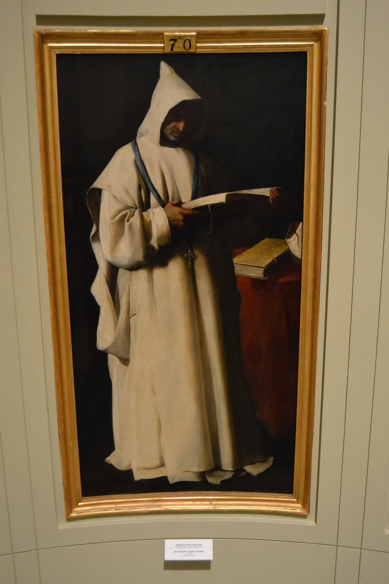 Saint Anthelm - Francisco de Zurbarán