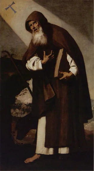 Saint Antoine Abbé - Francisco de Zurbarán