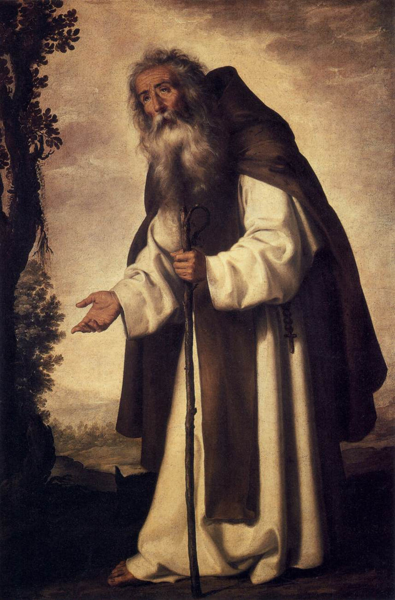 Saint Antoine Abbé - Francisco de Zurbarán