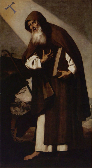 Saint Antoine Abbé - Francisco de Zurbarán