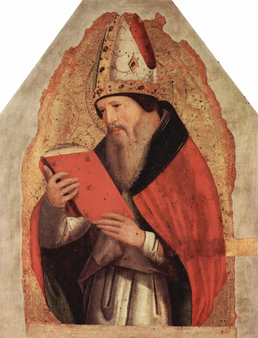 Saint Augustine - Antonello de Messine