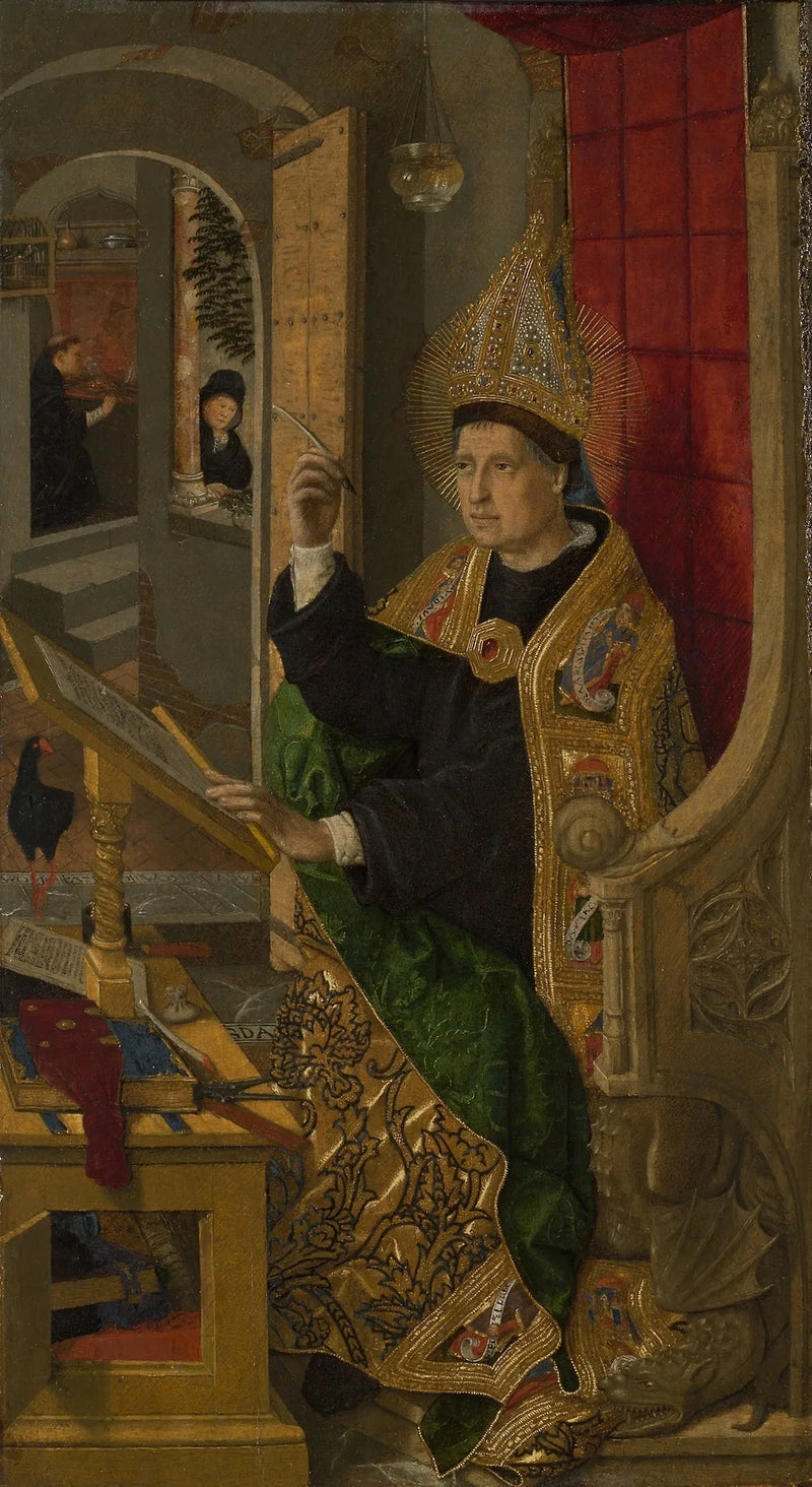 Saint Augustine - Bartolomé Bermejo
