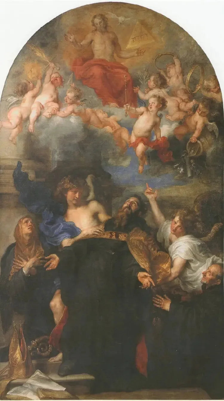 Saint Augustine in Ecstasy - Antoine van Dyck